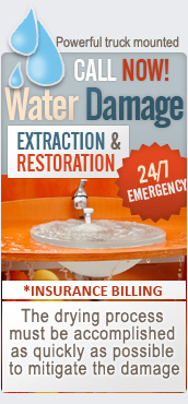 Floods/Water damage restoration